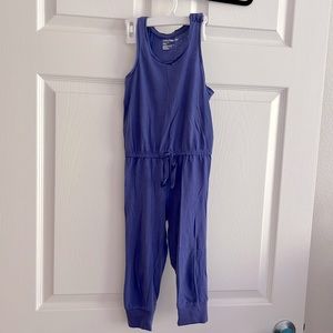 Baby Gap girls purple jumpsuit romper size 3